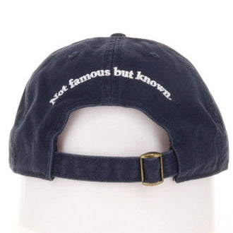 72 Navy PopUp Bagels Logo Dad Hats