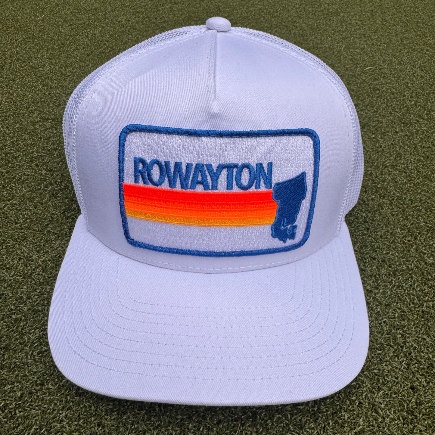White Sunset Trucker