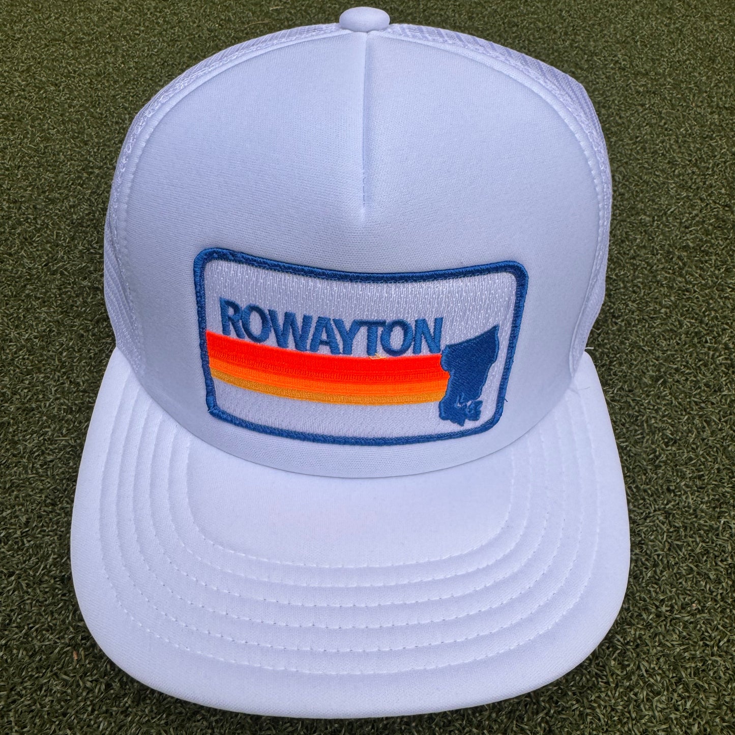 White Sunset Foam Trucker