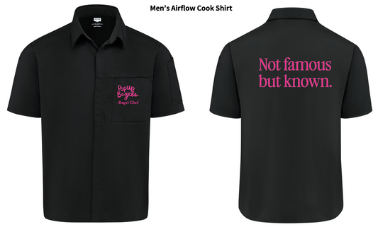 12 Men's Airflow Cook Shirt with OilBlok