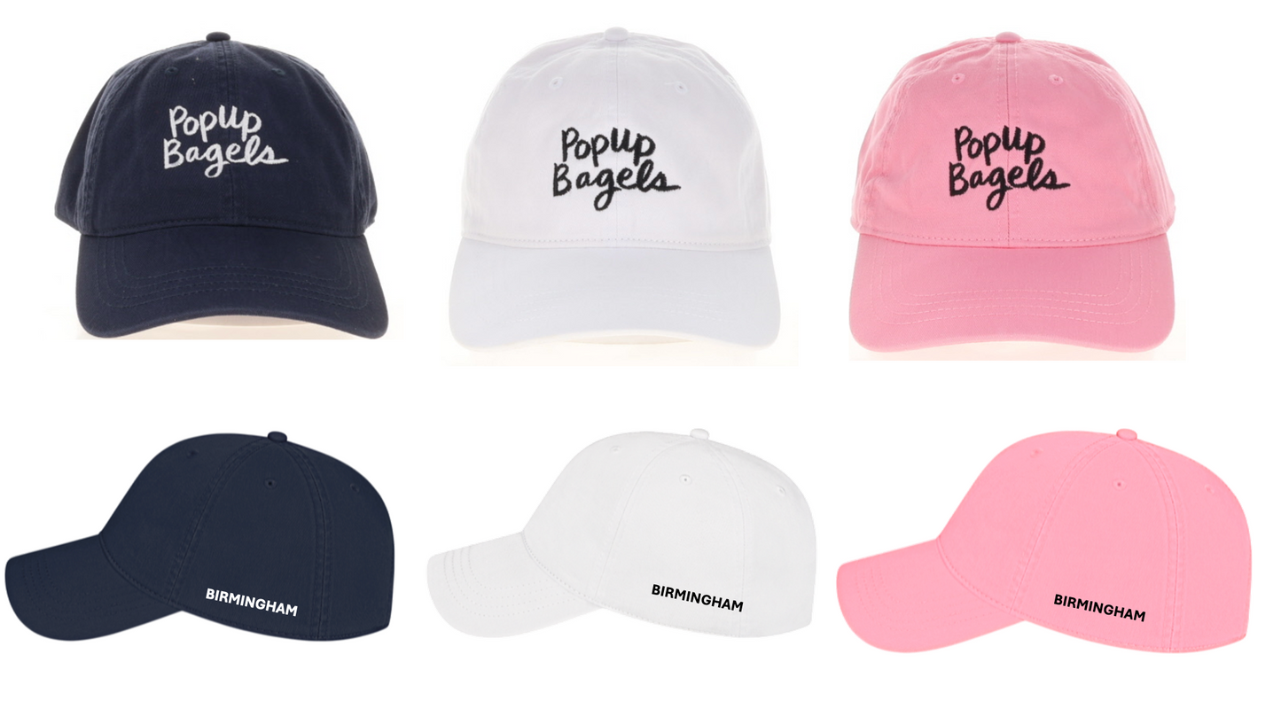 Custom Dad Hat order for Birmingham & Louisville