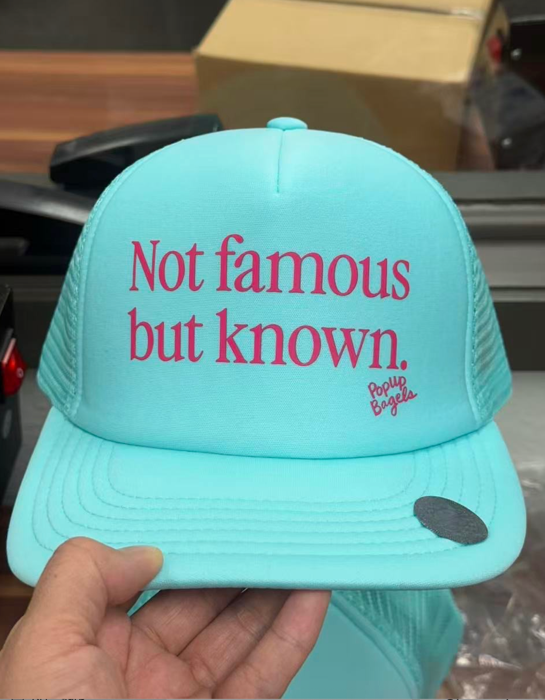 Custom Foam Hat order for Griffin Thall