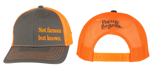 72 Neon Orange Hats