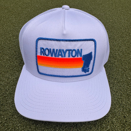 White Sunset Trucker