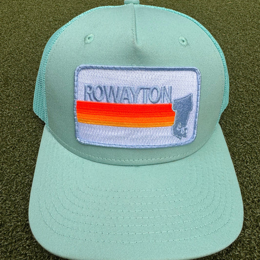 Seafoam / Light Blue Trucker