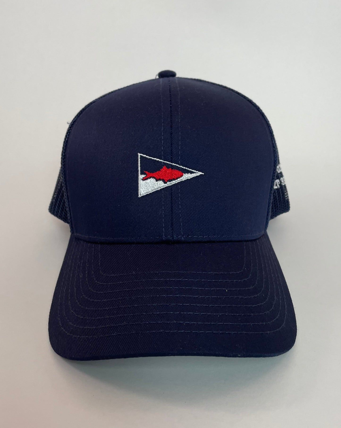 Fish Beach Club Burgee Hat Navy "1873"