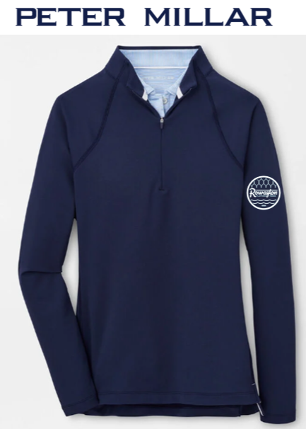 Peter Millar Women's Raglan-Sleeve Perth Layer - Navy