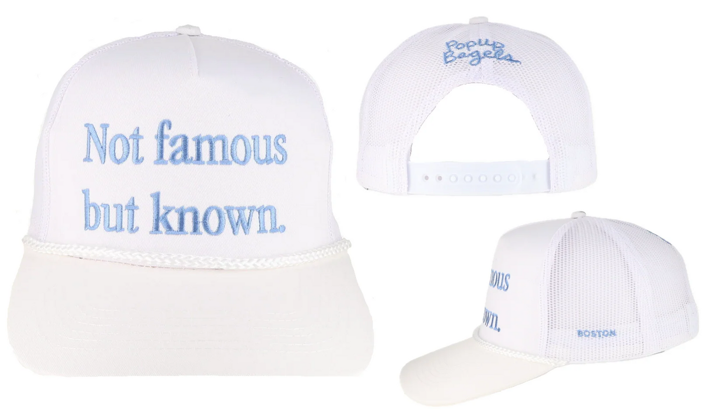 "LA JOLLA" Custom Rope Hat Order  - 72 Rope Trucker Mesh Back Cap with Store Location