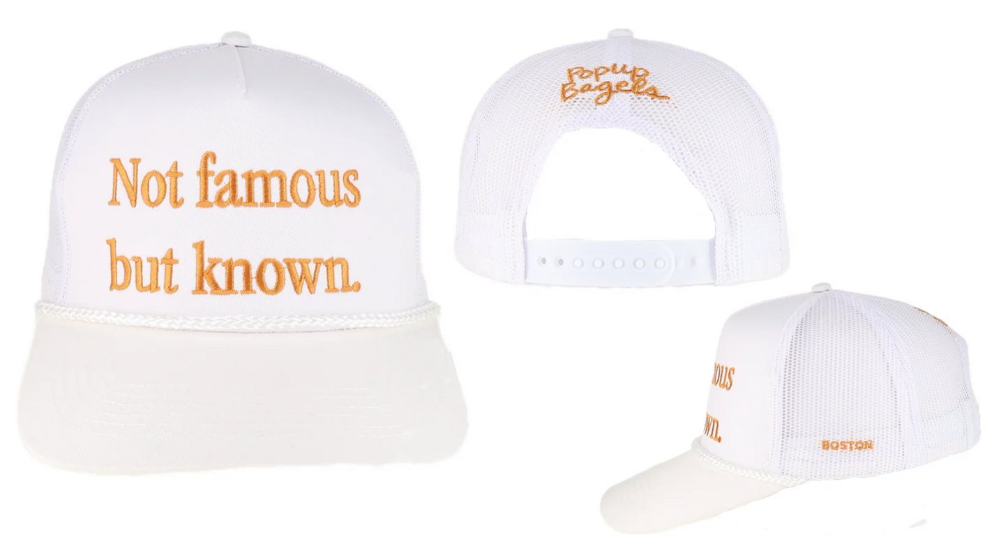"LA JOLLA" Custom Rope Hat Order  - 72 Rope Trucker Mesh Back Cap with Store Location