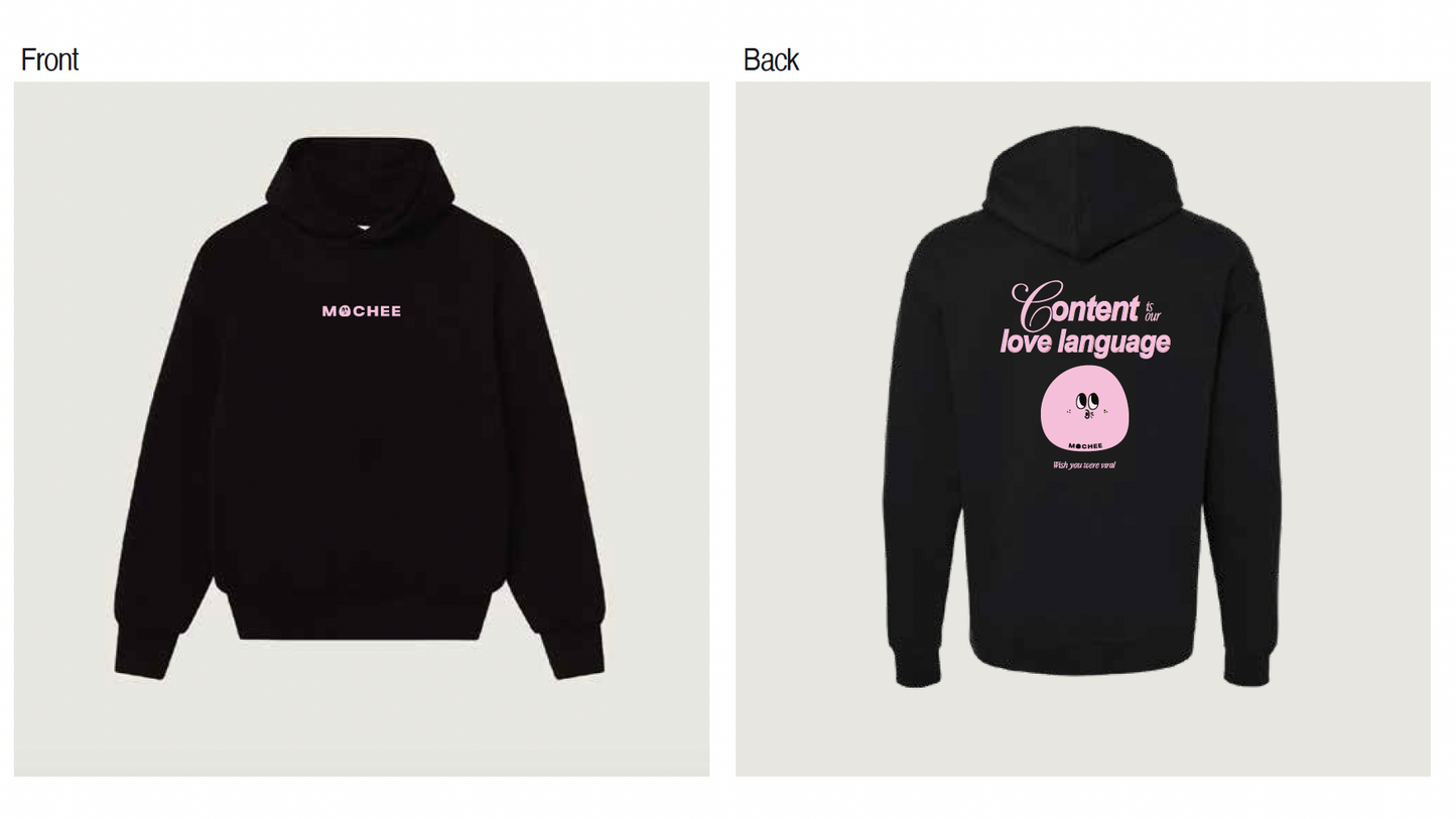 Custom Mochee Hoodie and Merch Order