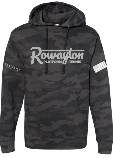 RPTA  Midweight Hooded Sweatshirt / Black Camo