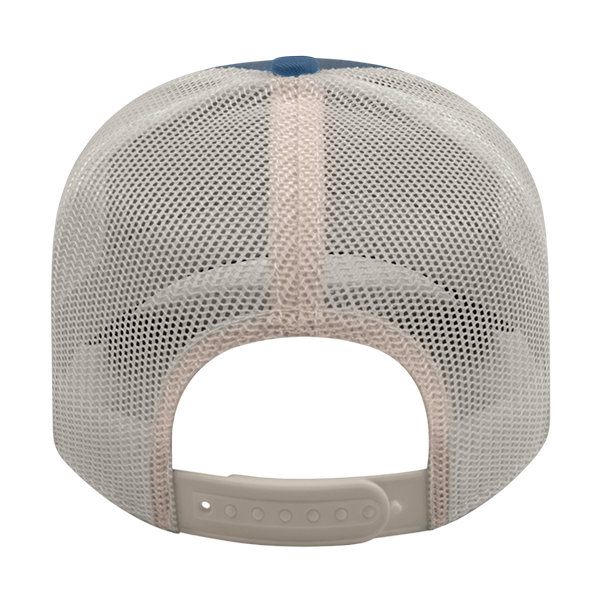 Pickleball Mesh Back Cap - Heather/Sea Blue/Stone