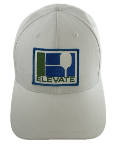 Pickleball Soft Fit Performance Hat - White