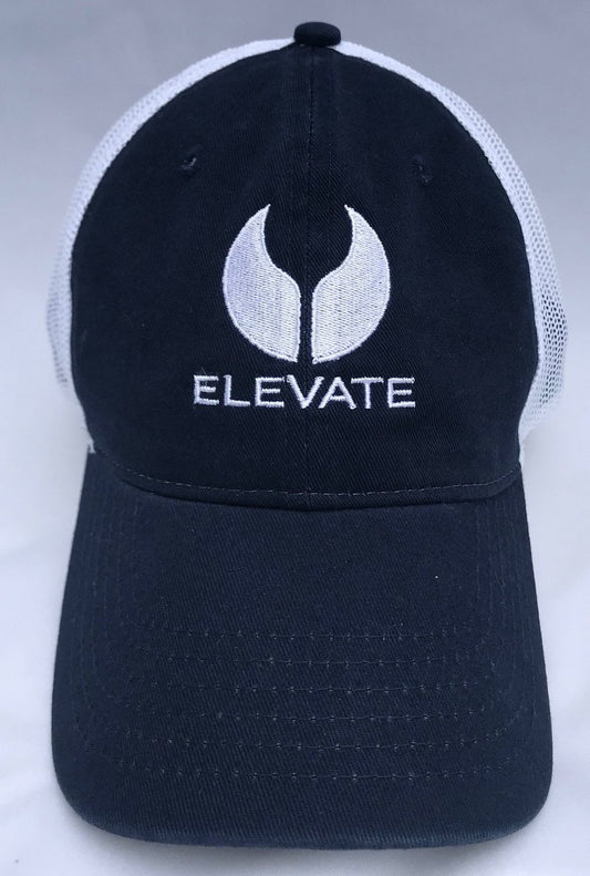 Elevate Trucker Navy / White